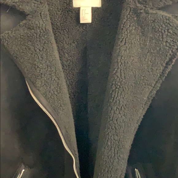 H&M suede biker jacket - Picture 4 of 4